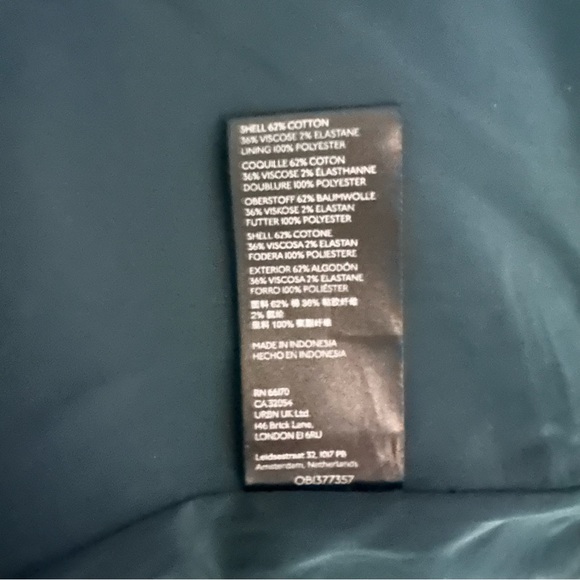 Free People Ashby Double Breasted Blazer in Jade - Picture 7 of 10